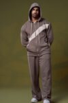 Summit Zip Hoodie – Taupe / Stone