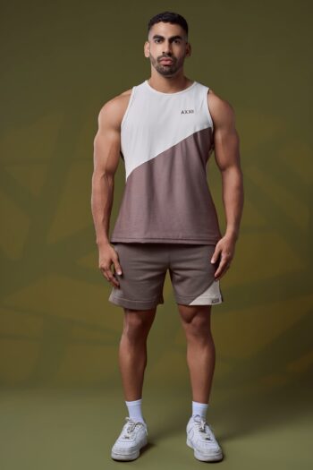 Arc Tank – Stone / Taupe