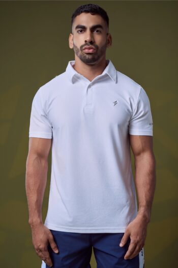 AXXII Performance Polo - White