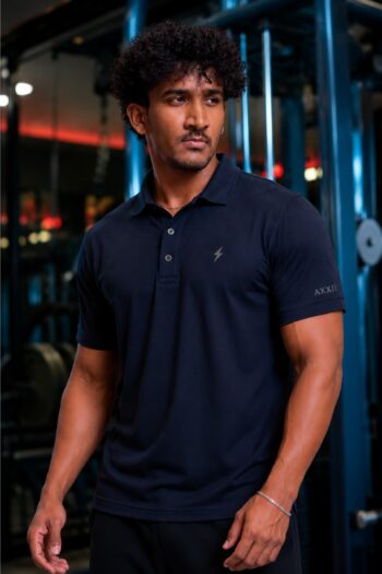 AXXII Performance Polo - Dark Blue