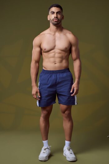 Motion Short – Navy/White